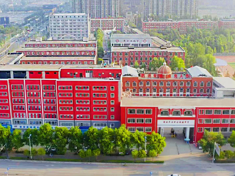 富县校园鸟瞰图